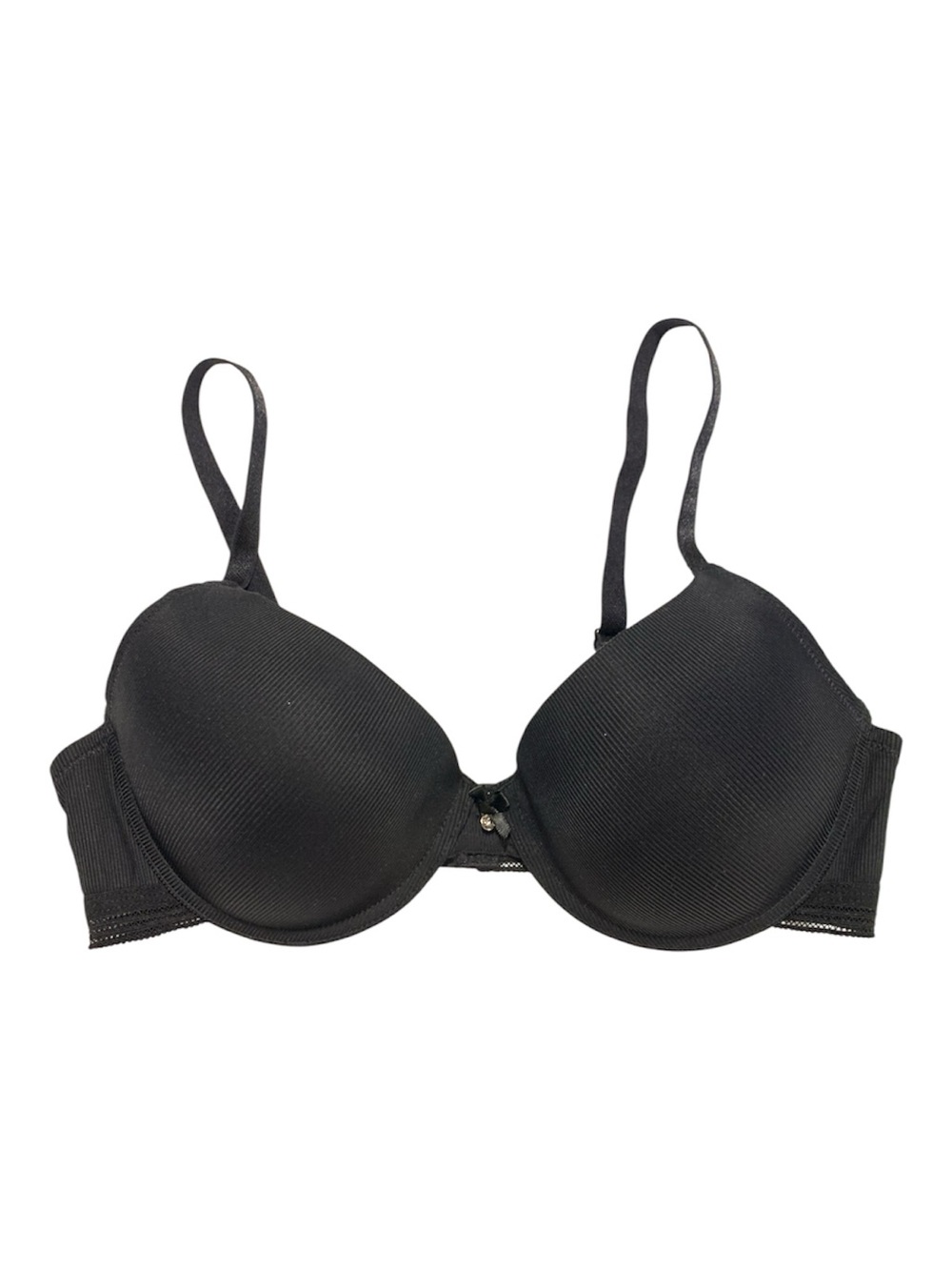 NWOT Everyday Smooth Black T-Shirt Bra with Light Padding Size 38C